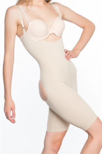 Arias Closet Ten Mi Emay 2038 Popo Göğsü Paçalı Boy Korse ürün görseli 1