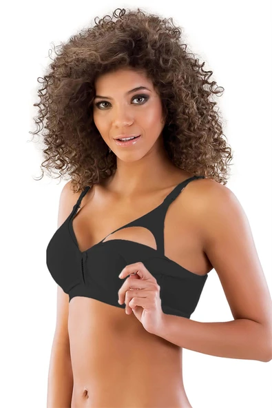 Arias Closet Siyah Mi Emay 116 D Hamile Emzirme Sütyen ürün görseli 1