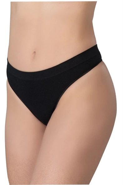Arias Closet Siyah Mi Emay 3010 String Külot - Resim 2