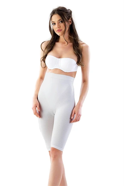 Arias Closet Ekru Mi Emay 2040 Anti Selülit Boxer Korse ürün görseli 1