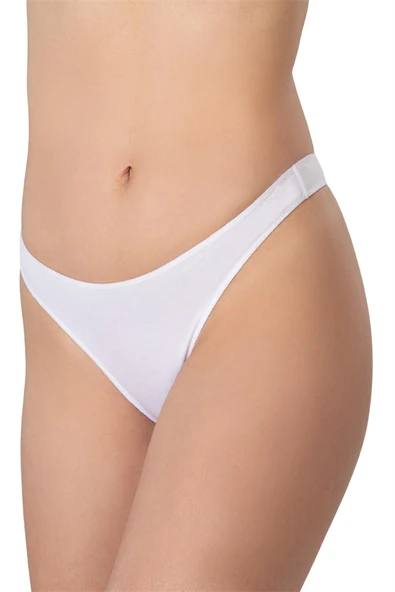 Arias Closet Beyaz Mi Emay 1440 Modal Cotton Strıng - Resim 2