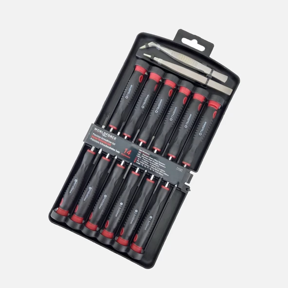 Hassas Tornavida Seti 14 Parça (Sl,Ph,Torx) (2'li Paket) ürün görseli 1