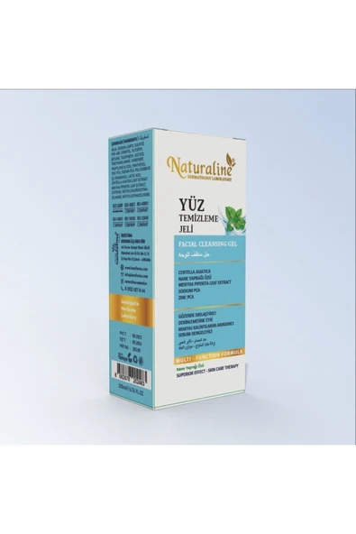 Naturaline YÜZ TEMİZLEME JELİ 200 ML FACIAL CLEANSING GEL ürün görseli 1