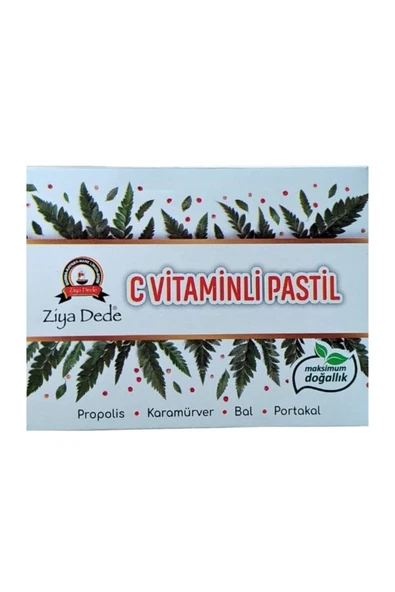 Ziyadede C Vitaminli Pastil 100g Propolis Karamürver Bal Portakal ürün görseli 1