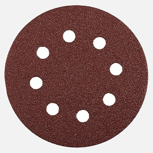 Craftomat 25'Li Yapışkanlı Taşlama Diskleri 60 Kum 125 mm (4'li Paket) ürün görseli 1