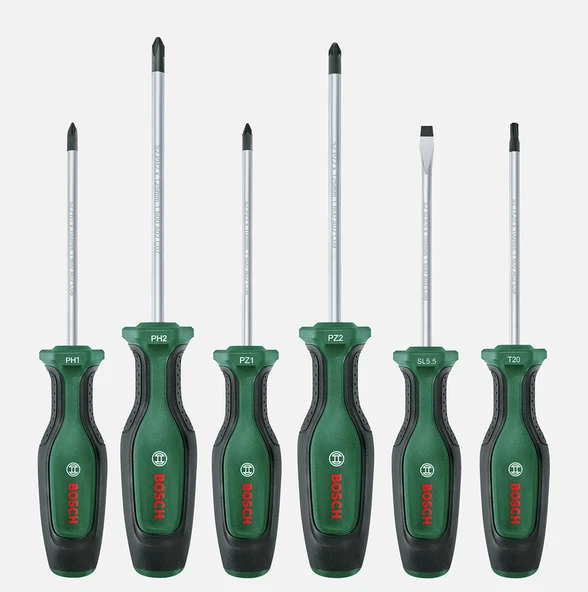 Bosch Tornavida Seti 6 Parca Set 2 ürün görseli 1