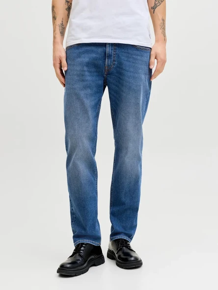 Jack Jones Clark Basıc Regular Fit Erkek Jean Pantolon 12282669 - Resim 6