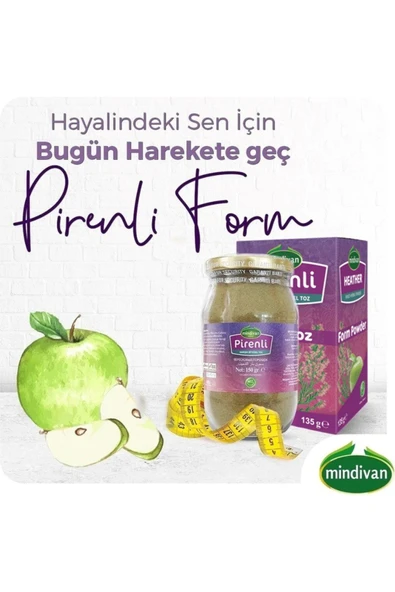 Mindivan Pirenli Karışık Bitkisel Toz 135 gr - Resim 4