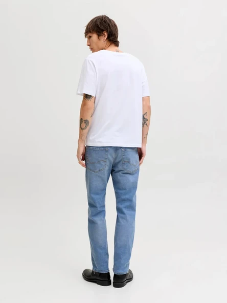 Jack Jones Clark Basıc Regular Fit Erkek Jean Pantolon 12293552 - Resim 5