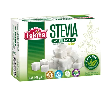 Takıta Stevia Zero Küp Şeker 225G (6'li Paket) ürün görseli 1