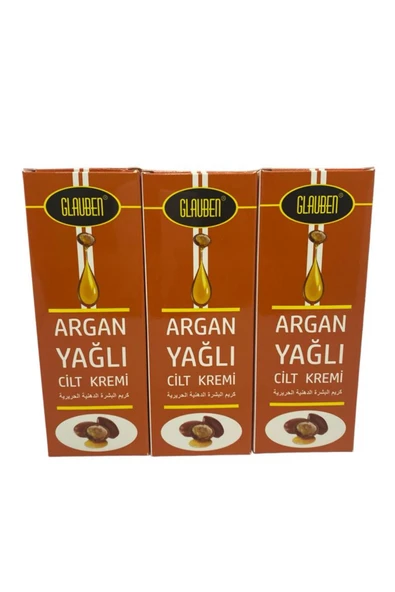Glauben Argan Yağlı Cilt Kremi 3'lü ürün görseli 1