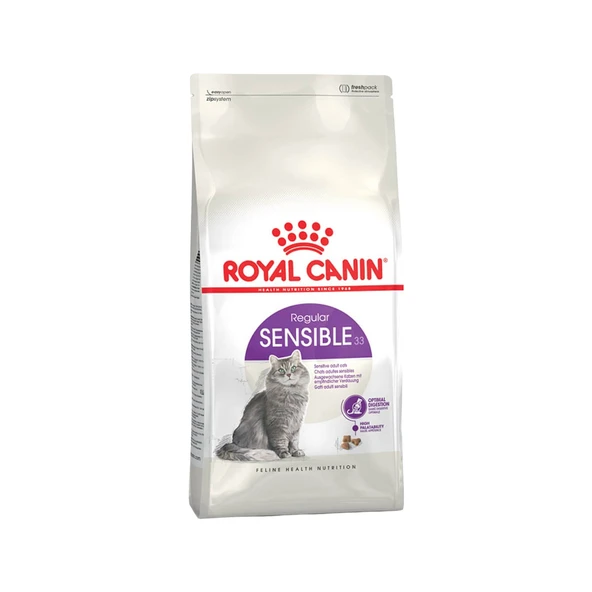 Royal Canin Sensible 33 Kuru Kedi Maması 400 Gr (5'li Paket) ürün görseli 1