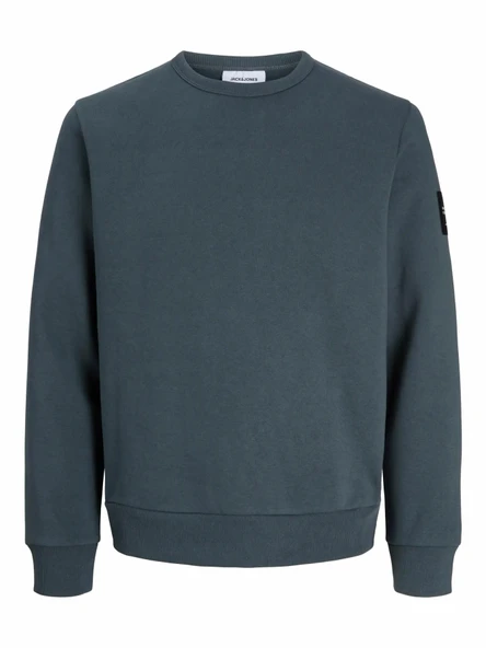 Jack Jones Leveland Bisiklet Yaka Regular Fit Erkek Sweat 12298440 ürün görseli 1
