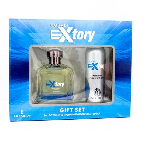 Extory Cobalt Set 100 ml Edt + 150 ml Deodorant ürün görseli 1