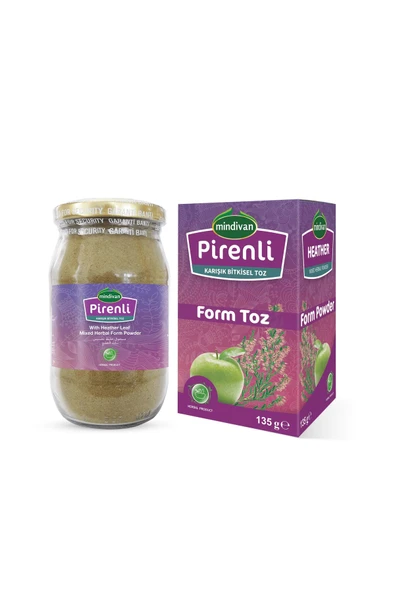 Mindivan Pirenli Karışık Bitkisel Toz 135 gr - Resim 2