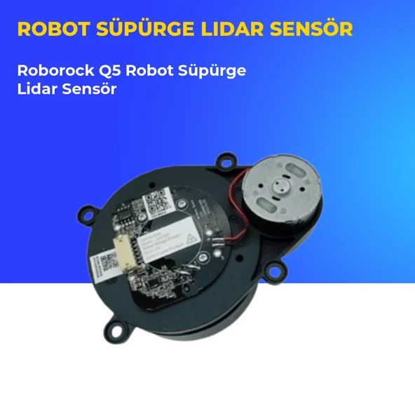 Roborock Q5 Robot Süpürge Lidar Sensör - Resim 3