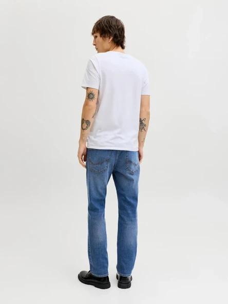 Jack Jones Clark Basıc Regular Fit Erkek Jean Pantolon 12282669 - Resim 5