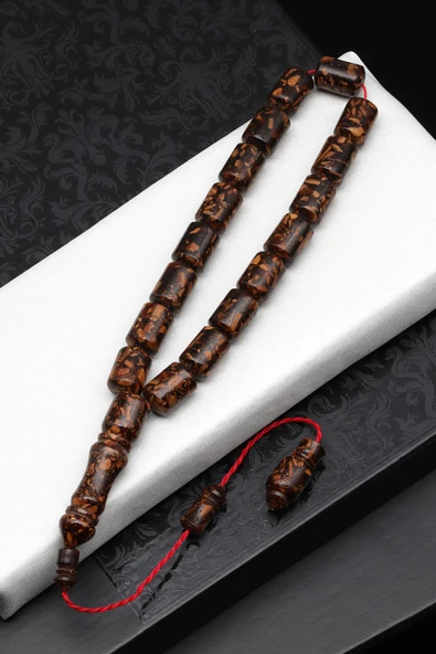 Maskot Efe Tarçın Ağacı Kabuğu Tesbih 10 x 14 mm Kapsül Kesim ürün görseli 1