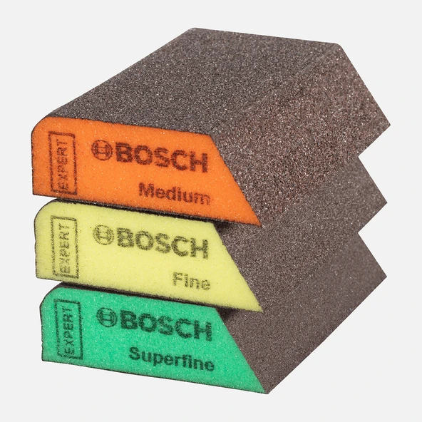 Bosch Exp Sünger Zımpara S470 Best For Profile Kombi 3'lü (2'li Paket) ürün görseli 1