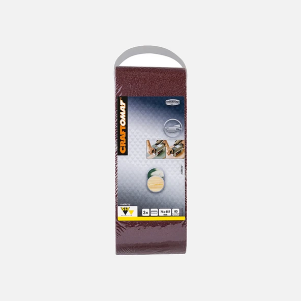 Craftomat Tank Zımpara 75X457 K80 BFWP (4'li Paket) ürün görseli 1
