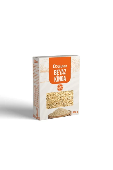 Dr.Gluten DR. GLUTEN GLUTENSİZ BEYAZ KİNOA 500 GR. ürün görseli 1