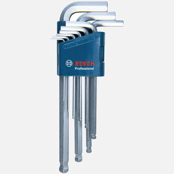 Bosch Profesyonel Alyan Takımı Hex 9 Parça ürün görseli 1