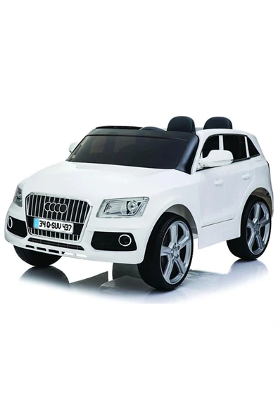 BabyHope Q-suv Uzaktan Kumandalı Akülü Araba 12v 437 Beyaz ürün görseli 1