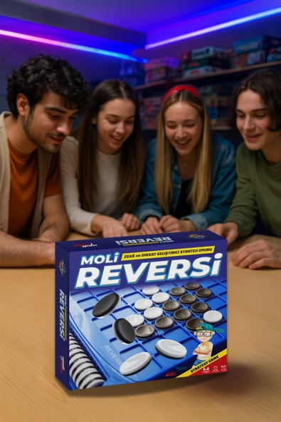 CAN OYUNCAK Reversi Strateji Oyunu - Akıl ve Zeka Geliştirici Masaüstü Mantık Oyunu ürün görseli 1