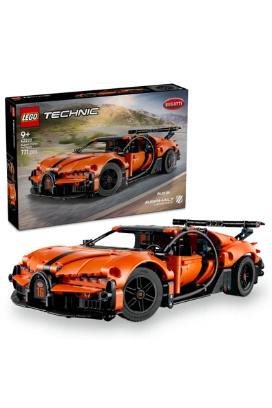 LEGO ® Technic™ Bugatti Chiron Pur Sport Hiper Araba 42222 – 9+ Oyuncak Yapım Seti (771 Parça) ürün görseli 1