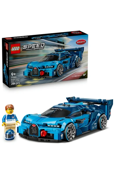LEGO ® Speed Champions Bugatti Vision Gran Turismo Araba 77253 - 9+ Oyuncak Yapım Seti (284 Parça) ürün görseli 1