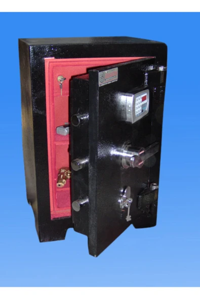 ÇELİK KASA DÜNYASI 004easy Elektronik Şifreli Ve Anahtarlı Içi Kadife Boyalı Ama Kol ürün görseli 1