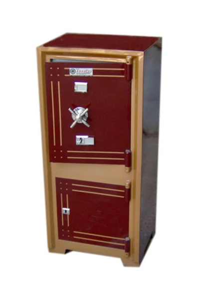 ÇELİK KASA DÜNYASI 008a 105 Lik Model Standart Altı Dolaplı Çelik Para Kasası 105*44*38cm 150kg ürün görseli 1