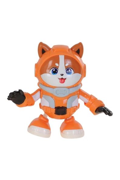 hak-iş oyuncak Dans Eden Astronot Köpek Robot Işıklı Müzikli Oyuncak ürün görseli 1