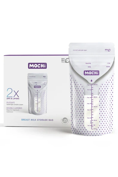 Mochi Mochı Anne Sütü Poşeti 200ml 25 Adet ürün görseli 1