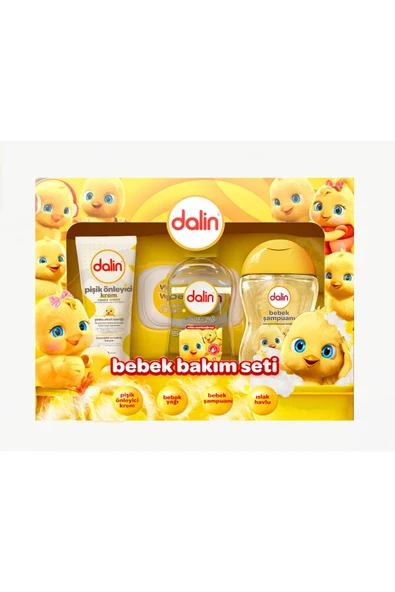 Dalin Bebek Bakım Seti - 4’lü Avantaj Paketi ürün görseli 1