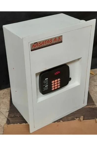 ÇELİK KASA DÜNYASI Makfans Elektronik Şifreli Acil Açma Anahtarlı Duvar Kasası 4639 ürün görseli 1