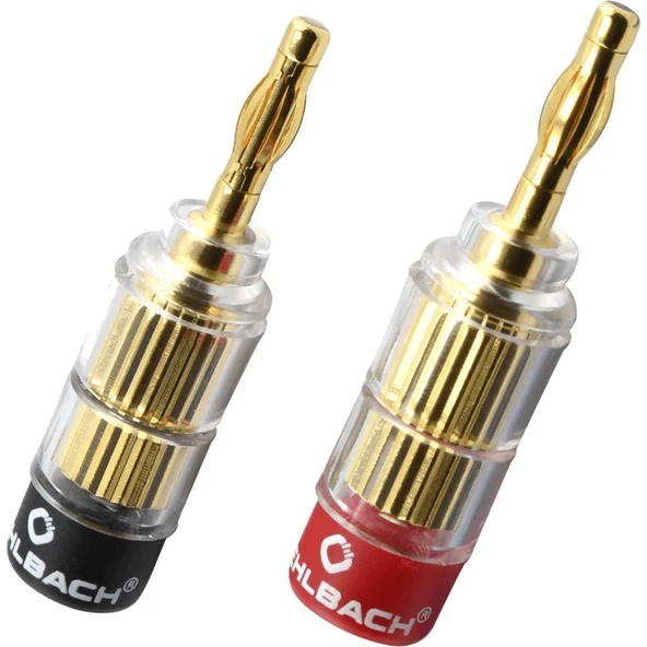 Oehlbach D1C103020 Solution 5 Banana Gold 4'lü Kablo Ucu ürün görseli 1