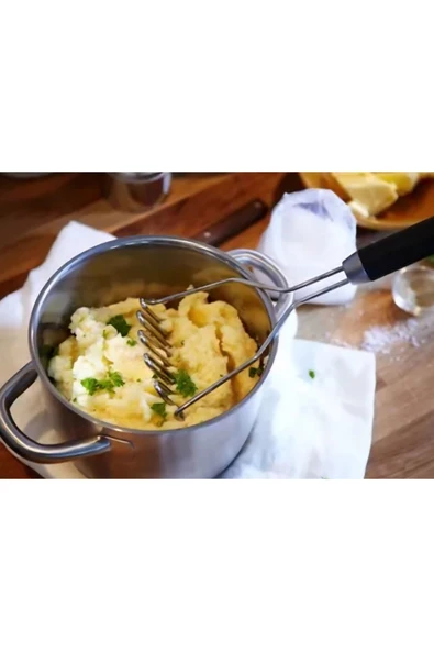 IKEA İkea Patates Ezici Paslanmaz Çelik - Resim 3
