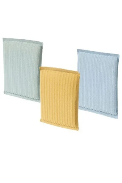 IKEA Premium Ürün Kaliteli Üretim Dayanıklı Kullanışlı Pratik Şık Tasarım 3 Adet Ovalama Bezi PEPPRIG ürün görseli 1