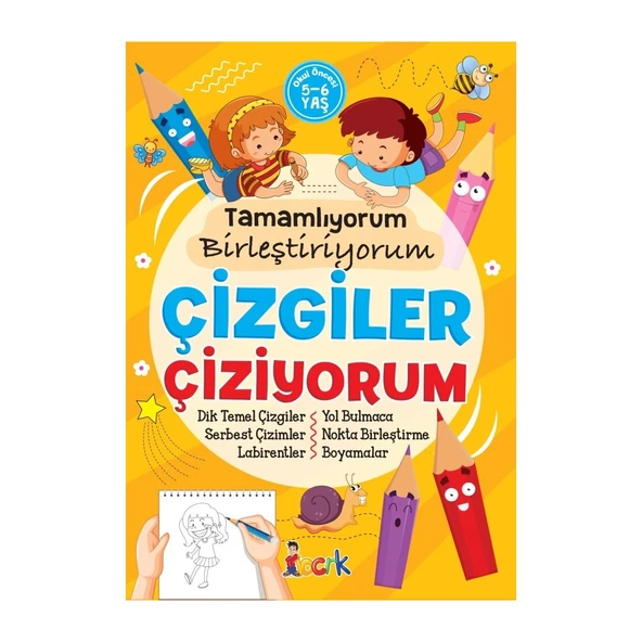 Tamamlıyorum Birleştiriyorum Çizgiler Çiziyorum ürün görseli 1