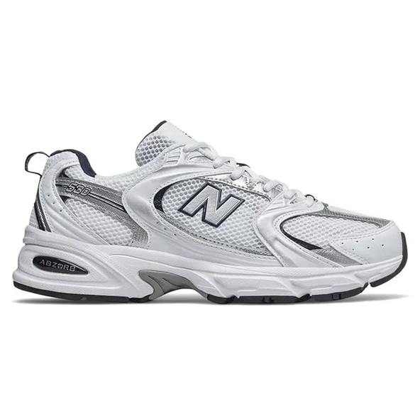 Kadın Spor Ayakkabı MR530SG NEW BALANCE NB Lifestyle Unisex Shoes White/ Blue ürün görseli 1