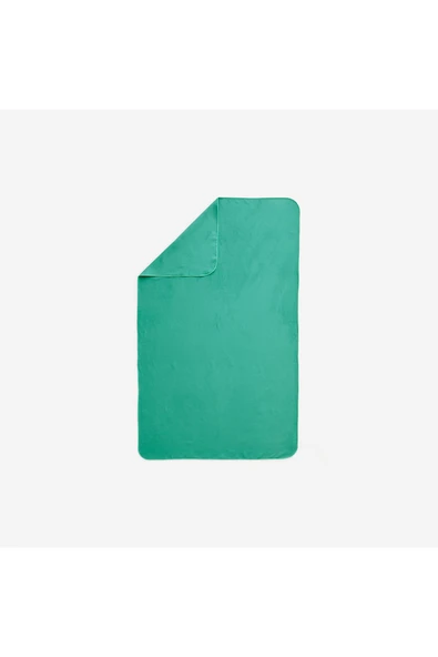 Decathlon Mikrofiber Havlu - L Boy - Yeşil - 80 × 130 cm ürün görseli 1