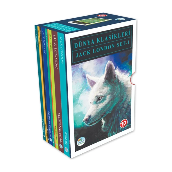 Jack London Seti 10 Kitap Dünya Klasikleri ürün görseli 1