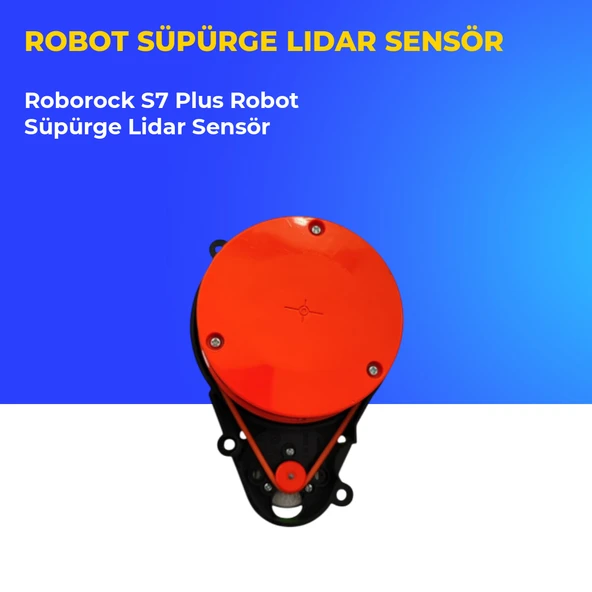Roborock S7 Plus Robot Süpürge Lidar Sensör ürün görseli 1