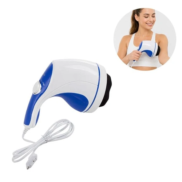 Powermaster PM-24617 Manuel Güç Ayarlı Üç Başlıklı El Tipi Vücut Masaj Aleti ürün görseli 1