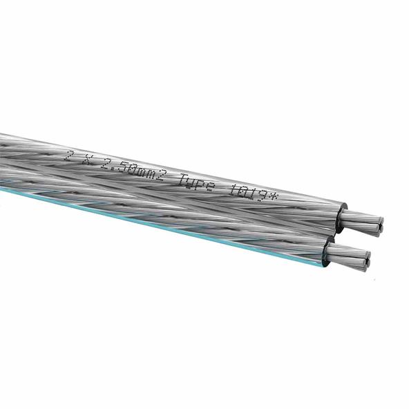 Oehlbach D1C1019 Silverline 25 2x2,50mm² Hoparlör Kablosu - 5 Metre ürün görseli 1