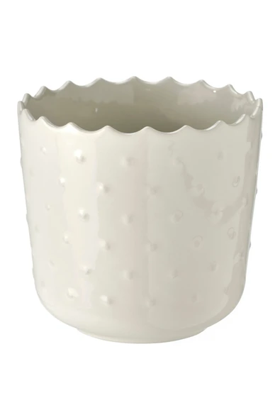IKEA Sesamfrön Saksı Kırık Beyaz 9 Cm 00478351 ürün görseli 1