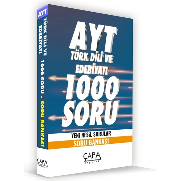 Çapa Yayınları Ayt Türk Dili ve Edebiyatı Soru Bankası Çapa Yayınları ürün görseli 1