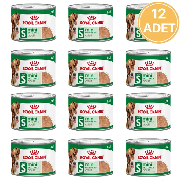 Royal Canin Küçük Irk Konserve Köpek Maması 195gr 12li Paket ürün görseli 1