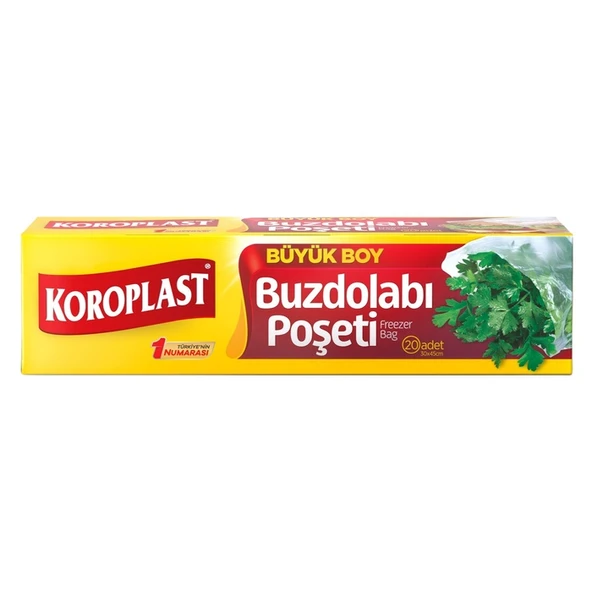 Buzdolabı Poşeti Büyük Boy 20'li ürün görseli 1